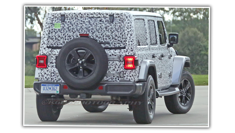 Illustration for article titled Let's Really Look At The Taillights And Turn Signals Of The 2018 Jeep Wrangler JL